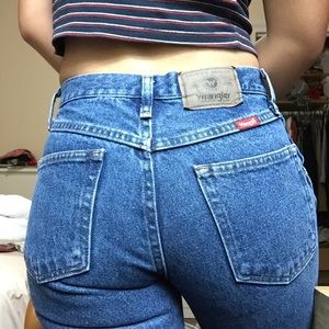 Wrangler vintage regular fit jeans: Mom jeans